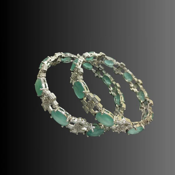 Stunning American Diamond Bangles